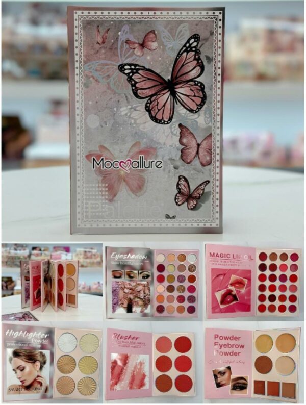 Paleta de sombras libro