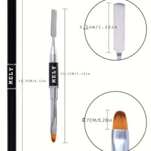 Pincel Doble para Poligel mely