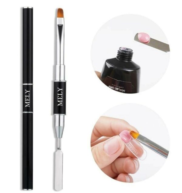 Pincel Doble para Poligel mely - Image 2